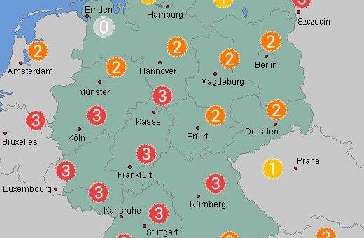 Vorschau für den Pollenflug