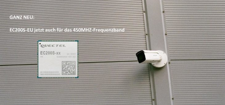 NEU – LTE Cat 1 Funkmodul für spezielle Applikationen wie SMART GRID im 450MHz-Frequenzband