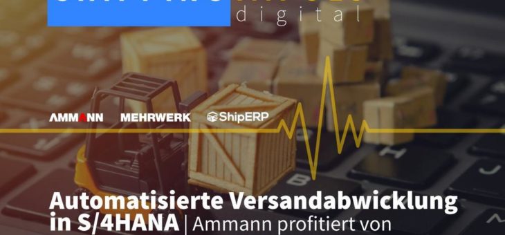 Ammann meistert wachsendes Versandvolumen dank S/4HANA-integrierter Versandmanagement-Lösung