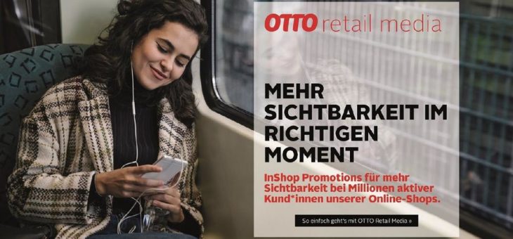 Ein Jahr OTTO Retail Media: 70 Prozent mehr Umsatz im Vermarktungsgeschäft als im Jahr 2019