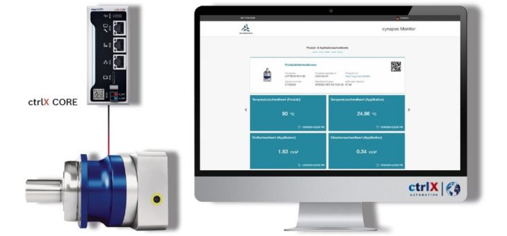 WITTENSTEIN bietet Apps für smartes Getriebe über ctrlX World an