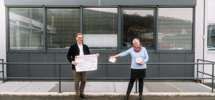 Autohaus Gruppe Spindler spendet 1.000€ an die Kindertafel Würzburg