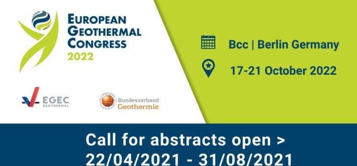 Europäischer Geothermiekongress 2022: Call for Abstracts eröffnet