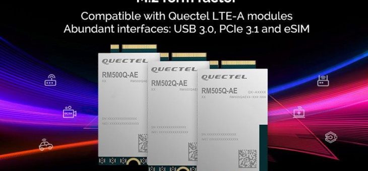 Atlantik Elektronik präsentiert neue 5G New Radio (NR) Sub-6GHz-Module von Quectel