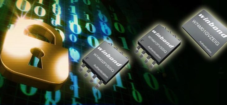 Atlantik Elektronik präsentiert Authentication Flash Speicher Familie W74M von Winbond