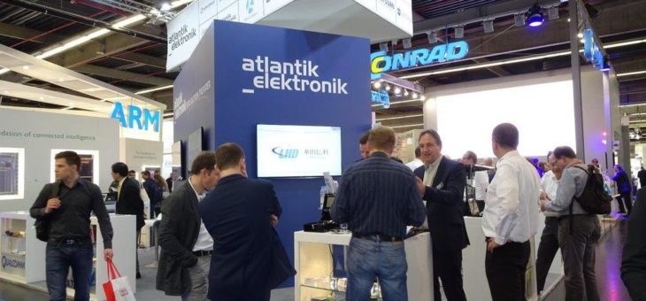 Atlantik Elektronik verzeichnet erfolgreichen Messeauftritt auf der embedded world 2017 in Nürnberg