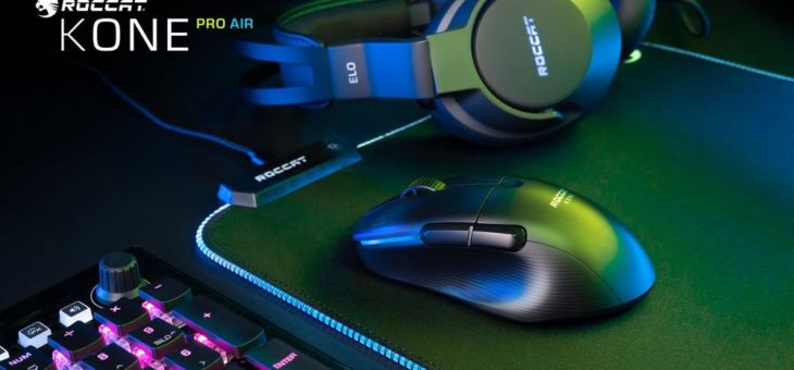 ROCCAT, die erfolgreiche Turtle Beach-Marke für PC-Zubehör veröffentlicht erste Informationen zur brandneuen Kone Pro Gaming-Maus-Serie