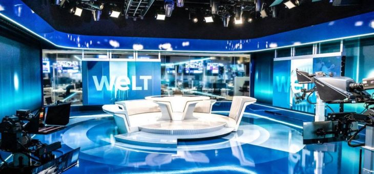 ARRI stattet hochmoderne TV-Studios von WELT mit vollständig auf IP basierter Lichttechnik aus