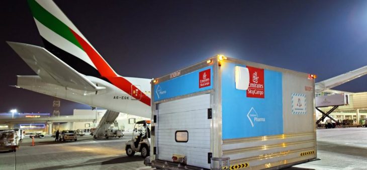 Jeder 20. weltweit verabreichte COVID-19-Impfstoff wurde von Emirates über Dubai transportiert