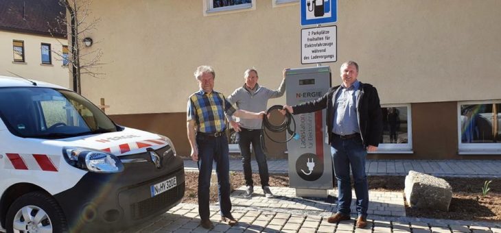 Münchsteinach und Gutenstetten testen Elektro-Nutzfahrzeug