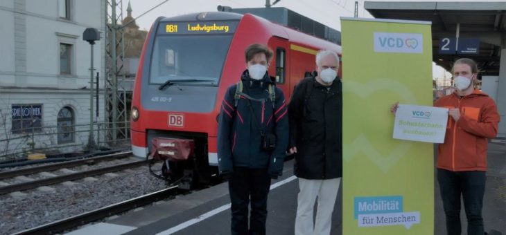 VCD: Schusterbahn zur leistungsfähigen nördlichen Stuttgarter Tangentialbahn ausbauen