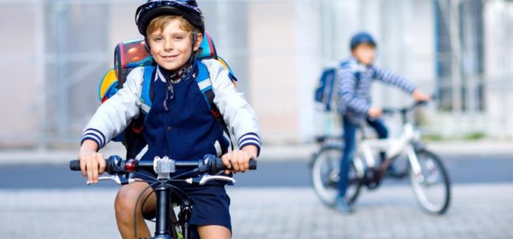 Sicherheit hat Vorfahrt: Kinder auf dem Rad