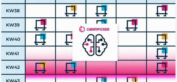 Vermeidung von Leerfahrten und Transparenz in der Supply Chain mit Carrypicker