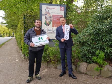 Kostenlose Corona-Tests ab sofort auch bei Hagenbeck möglich