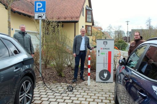 Neue Ladestation für Elektroautos in Kemnath