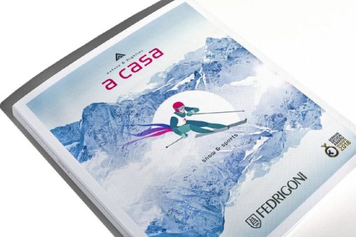 Die neue FEDRIGONI Kundenbroschüren – A CASA „SNOW & SPORTS“