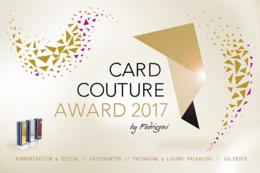 Card Couture Award 2017 by FEDRIGONI