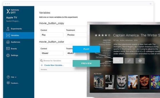 Optimizely führt branchenweit erste Over-the-Top-Experimentation Platform ein