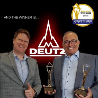 DEUTZ gewinnt Triple-Gold für digitales Marketing