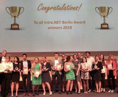 Implexis und Berner belegen den 3. Platz beim Intra.NET Reloaded Award