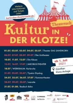 Neustart für die Kultur: Neun Karlsruher Theater auf einer Bühne