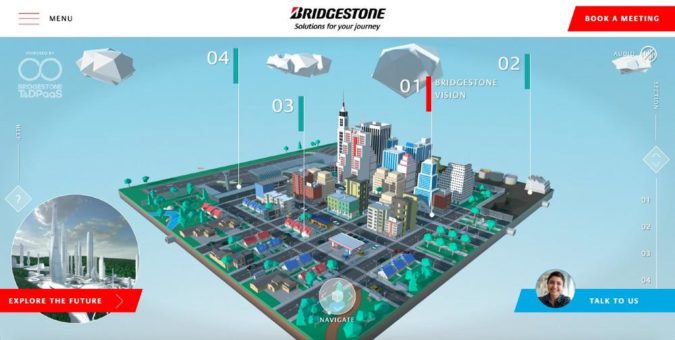 Premiumreifenhersteller präsentiert Mobilitätslösungen in der virtuellen Stadt der Zukunft