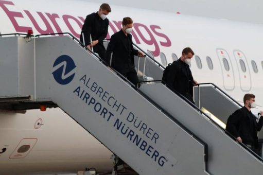 Die Mannschaft ist gelandet: DFB-Team nutzt Airport Nürnberg für Europameisterschaft