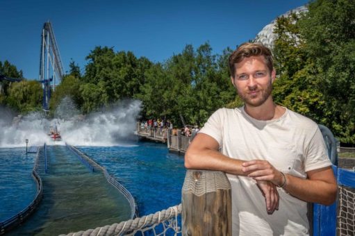 Schauspieler Tommy Schlesser besucht den Europa-Park