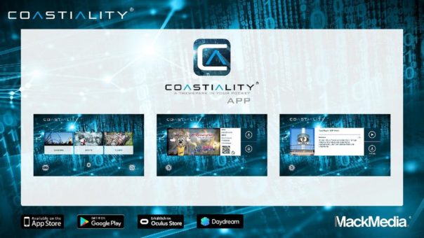 Achterbahnfahren in den eigenen vier Wänden: Virtuelle Welten mit der Coastiality App erleben