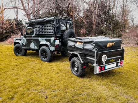 Für mehr Freiheit beim Campen – wenn ein Humbaur HA zum Offroad-Anhänger wird