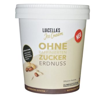 Neu und ohne Zucker: Luicella’s Ice Cream Erdnuss & Vanille