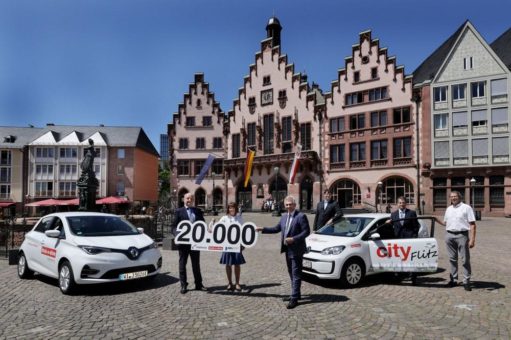 Carsharing in Frankfurt wächst