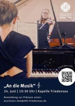 Klassisches Konzert in Friedensau »An die Musik«