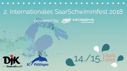 INFOSERVE sponsert das zweite internationale SaarSchwimmfest