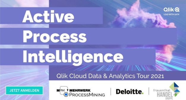 Active Process Intelligence – Virtual Roadstop im Rahmen der Qlik Cloud Data & Analytics Tour 2021