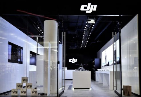 DJI Flight Simulator im DJI Store Frankfurt testen