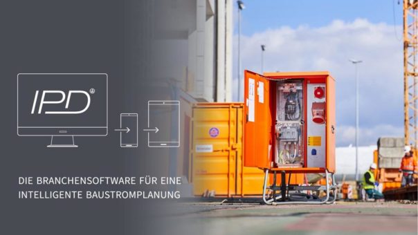 IPD – Die Branchensoftware für eine intelligente, standardisierte Planung der Baustromversorgung