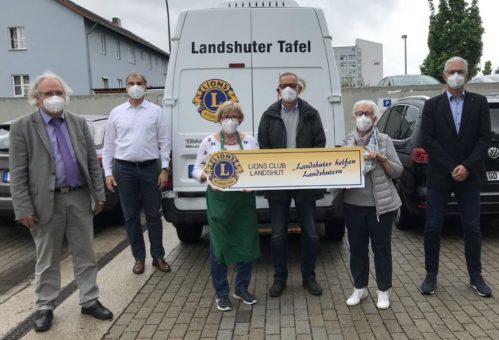 Lions Club Landshut spendet 2000 Euro an die Landshuter Tafel