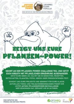 Pflanzen-Power-Challenge 2021:  Mitmach-Aktion für Schüler geht in die zweite Runde