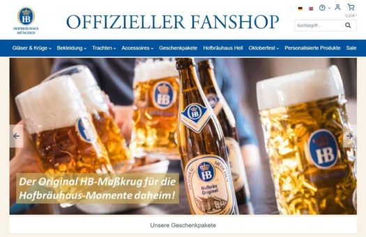 GEDAK rüstet Onlineshop von Hofbräuhaus für die Zukunft