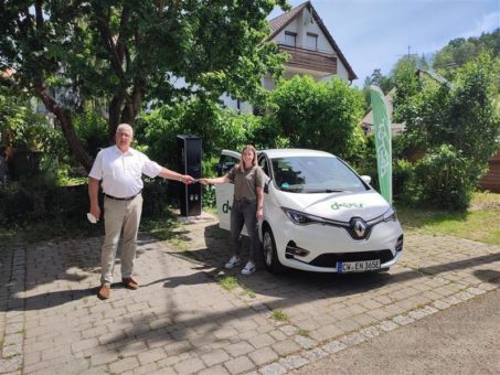 deer e-Carsharing um Standorte Eberdingen und Eberdingen-Nussdorf erweitert – elektrisch mobil mit dem grünen Hirsch