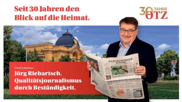 Seit 30 Jahren den Blick auf die Heimat gerichtet: FUNKE feiert den runden Geburtstag der Ostthüringer Zeitung