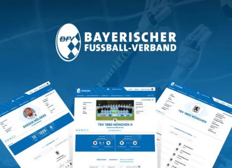 Anstoß zum neuen Digitalauftritt des Bayerischen Fußball-Verbands