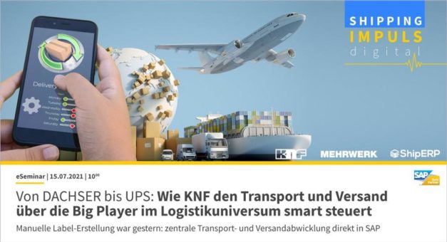 Zentrale Transport- und Versandabwicklung in SAP