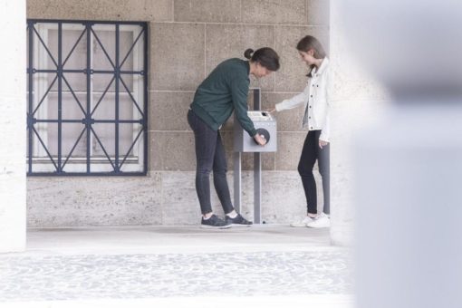 Sonic Memory Box / Einweihung einer Outdoor-Hörstation in Gedenken an die Monuments Men auf dem Vorplatz des Museums Wiesbaden