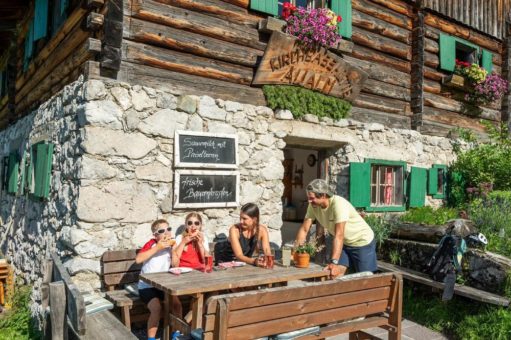 Familienurlaub in den Bergen