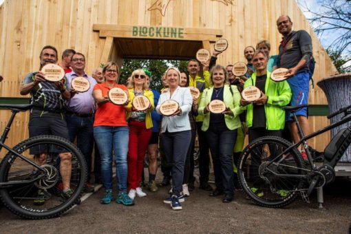 Offizieller Startschuss für das Bike-Abenteuer für die ganze Familie – die BLOCKLINE