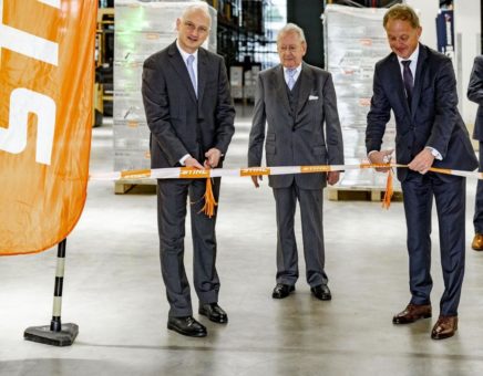 STIHL Vertriebszentrale in Deutschland weiht neues Logistikgebäude ein