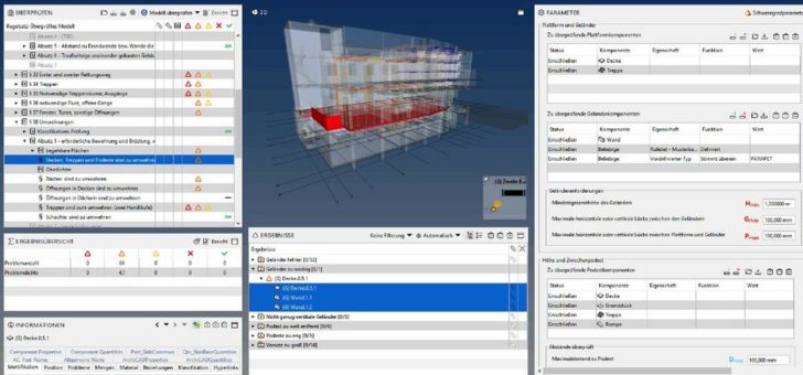 Die regelbasierte Model-Checker-MBO von Solibri