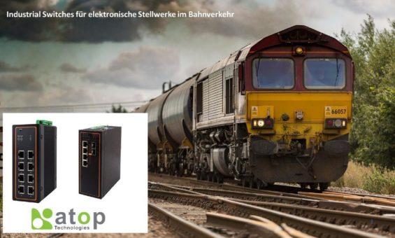 EHG7508 und EH7506 – Industrial Switches für elektronische Stellwerke im Bahnverkehr